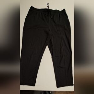 Rachel Zoe Womens Black Straight Leg Casual Pants